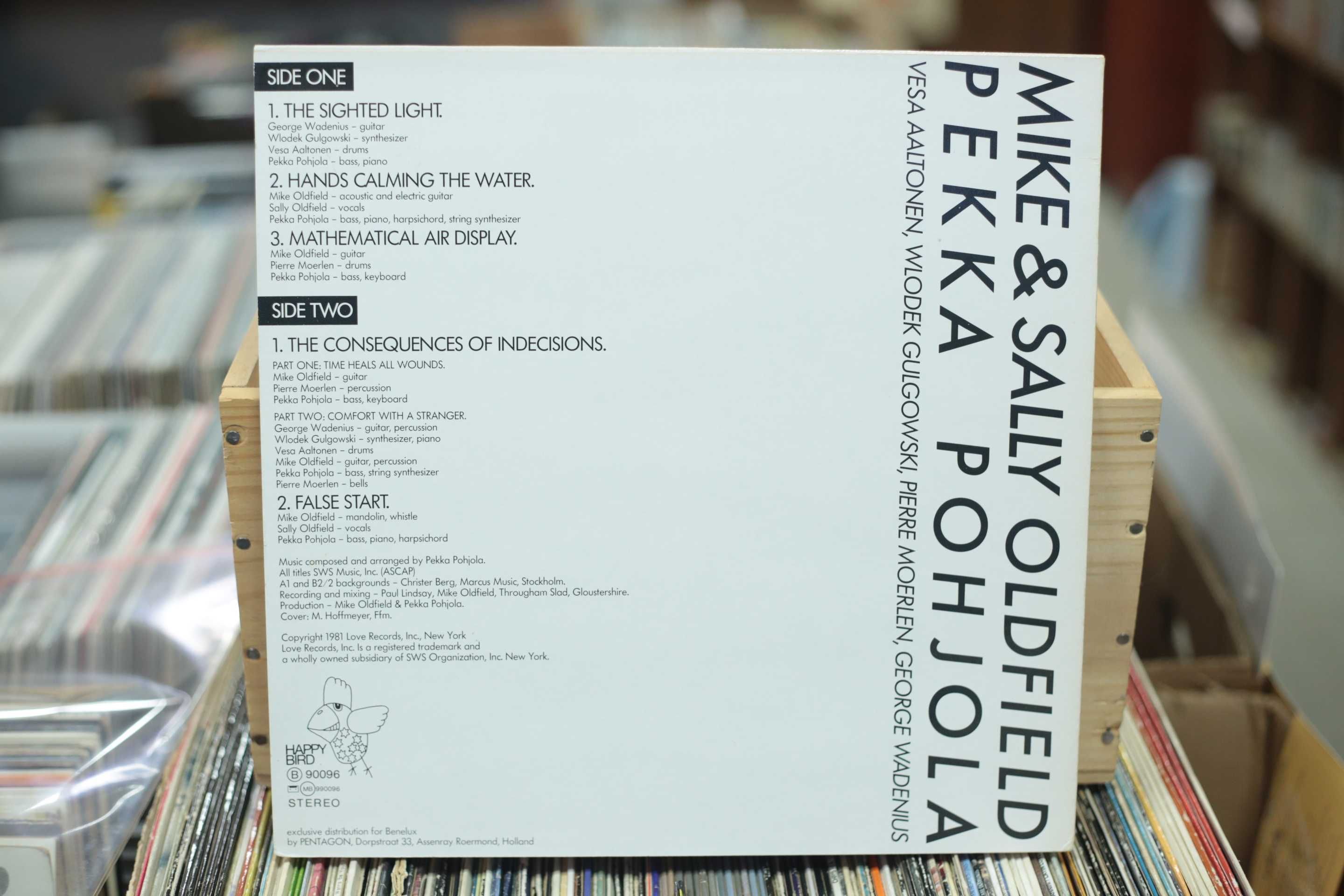 LP winyl Mike Sally Oldfield PEKKA POHJOLA