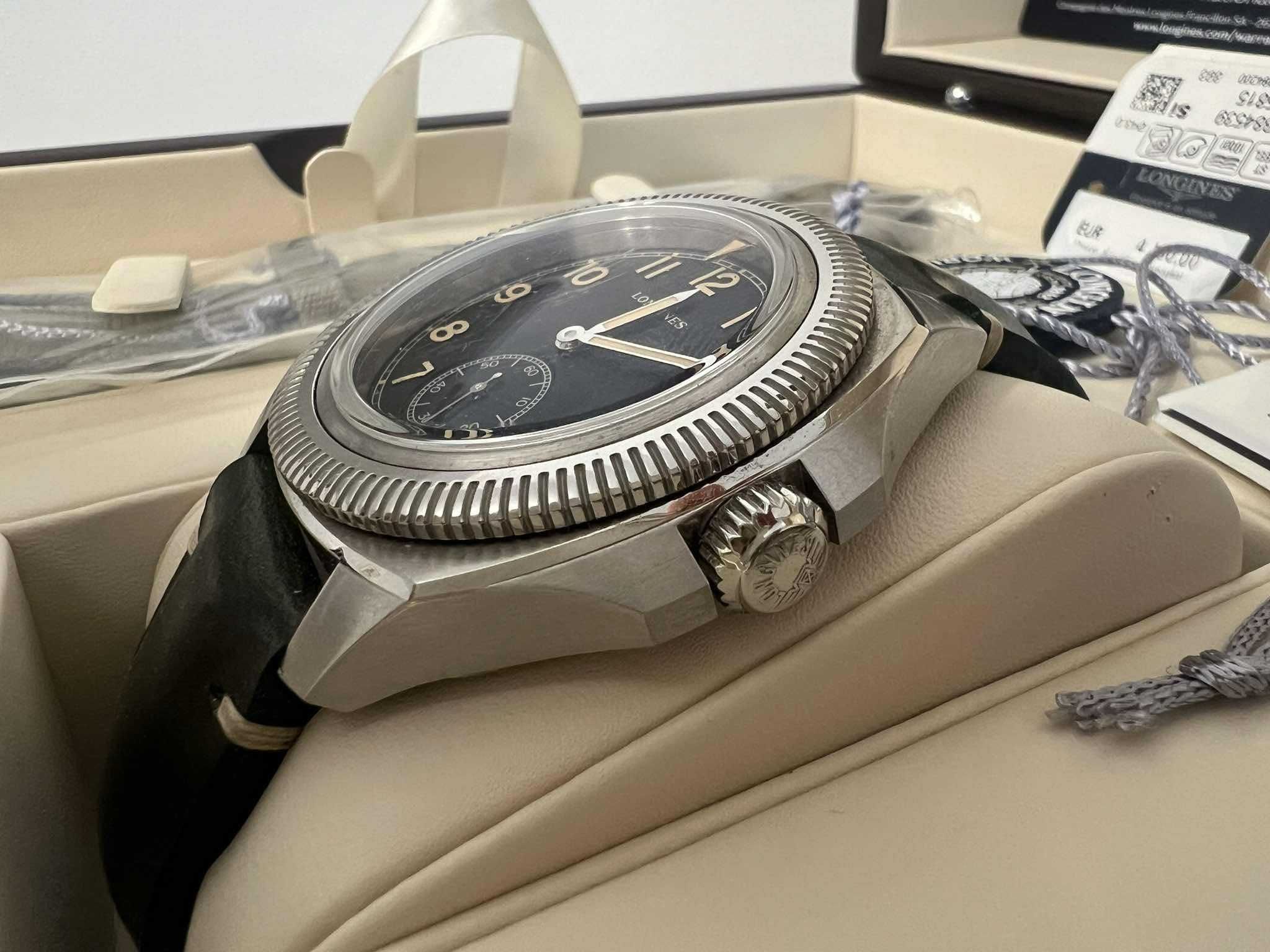 Longines Pilot Majetek Chronometer - full set, piękny