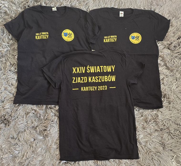 Zjazd Kaszubów Kartuzy t-shirt bluzki kaszubskie rozm.M
