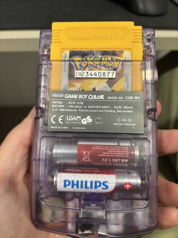 Gameboy Color Roxo