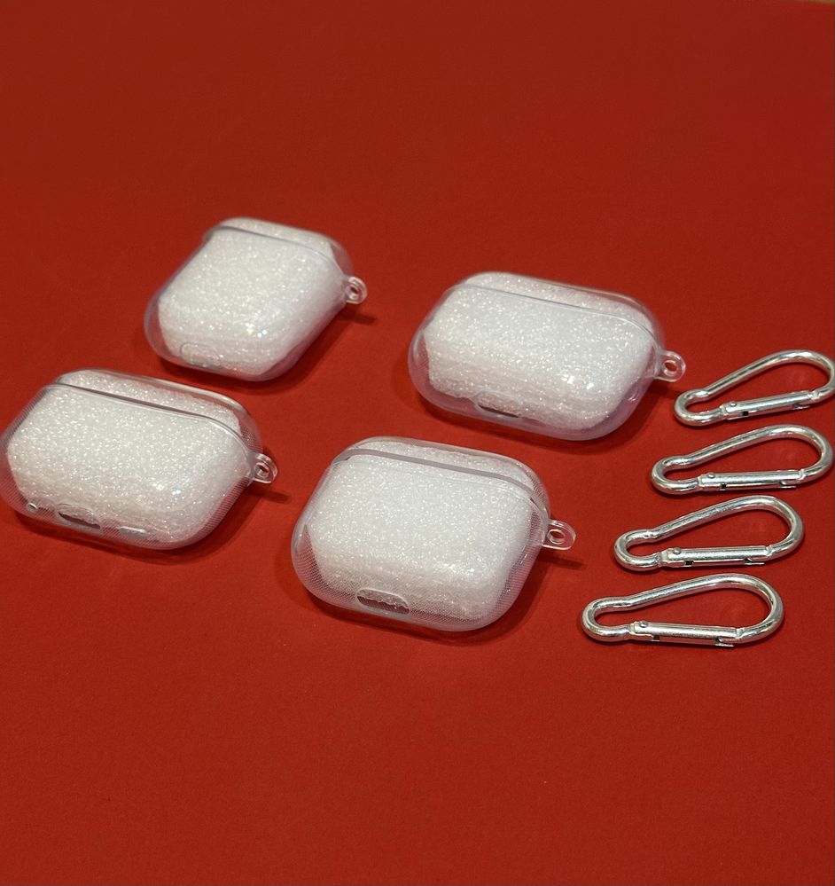 Прозорий чохол чехол кейс Silicone Case для на AirPods Pro 3