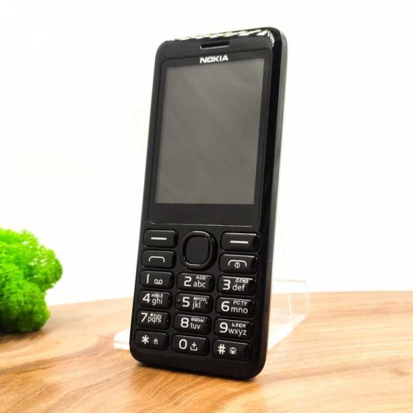 Кнопковий телефон Nokia 206 (2021) Black\Red