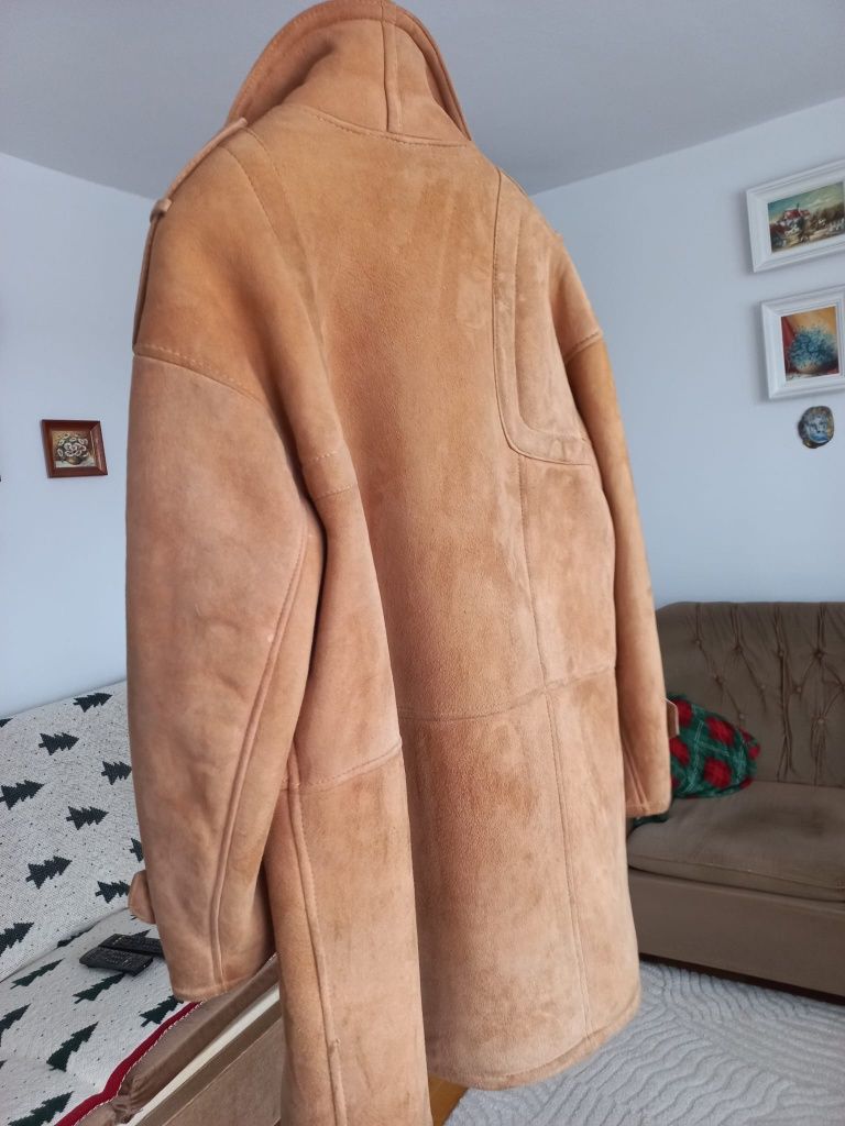 Kozuch meski naturalny piekny rozmiar XL