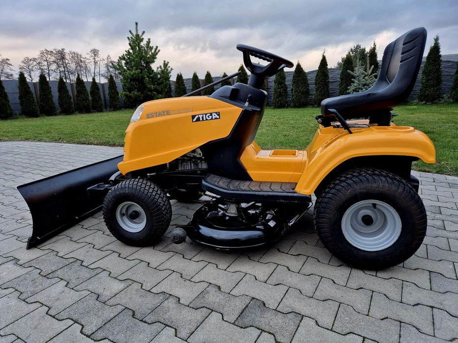 Traktorek Kosiarka STIGA tornado 18.5 KM Pług