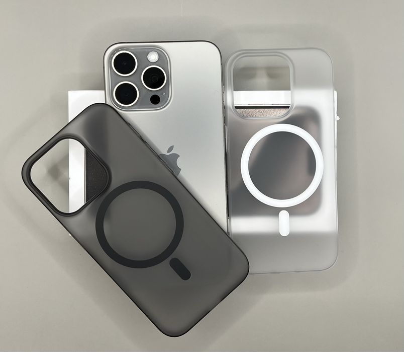 Ультратонкий матовый чехол IPhone 15 Pro Max MagSafe,11 Pro-16 Pro Max