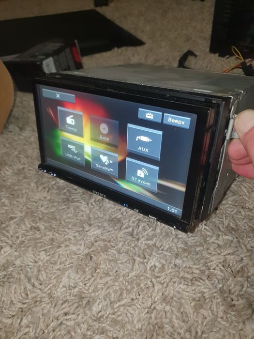 Автомагнітола SONY XAV E70BT 2-din (bluetooth,aux,cd,dvd,usb)