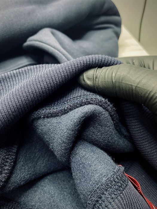 Кофта зимня Alpha Industries темно-синя оригінал