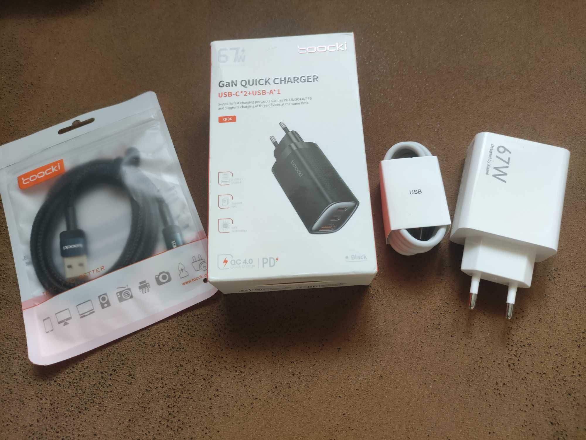 Зарядний пристрій Xiaomi, Toocki GaN 67W