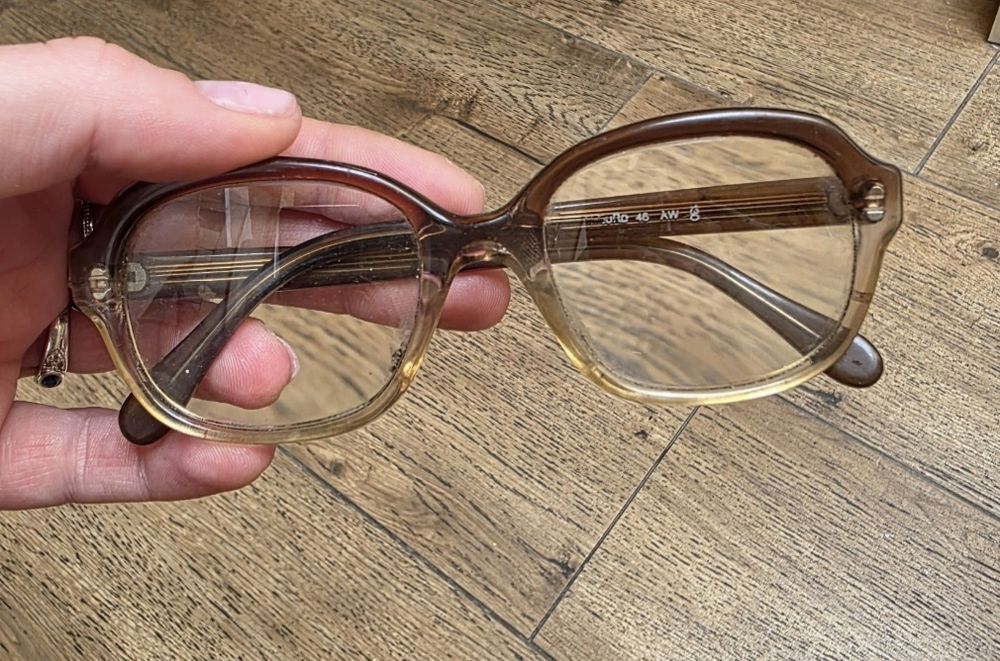 Stare okulary vintage