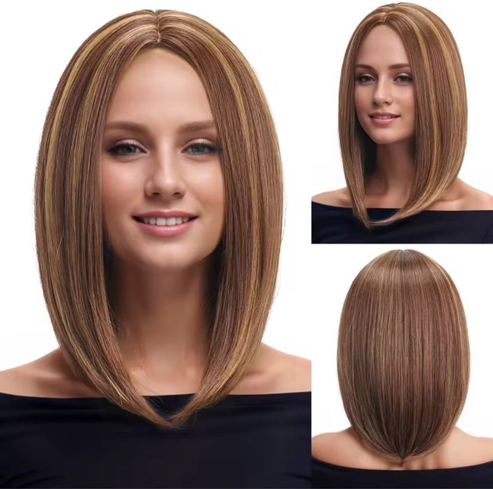 Парики коричневые от 650-1400