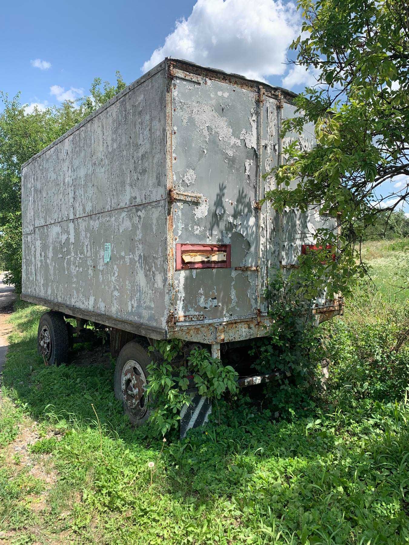 Прицеп, вагончик, дачный домик, бытовка, кунг, вагон.