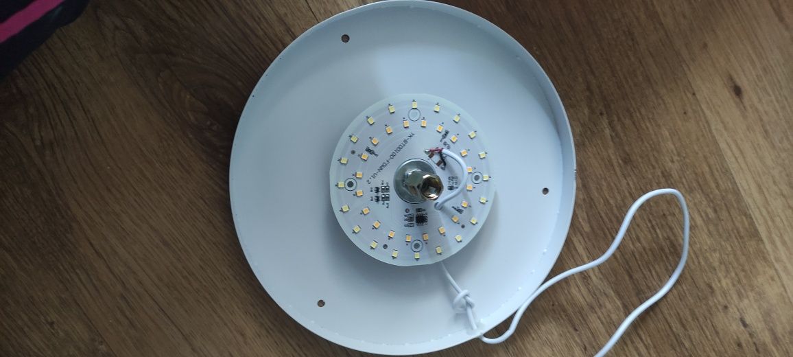 Lampa donout pomarańczowa