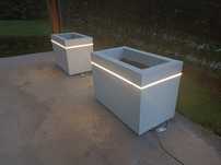 2 Termo donice z LED