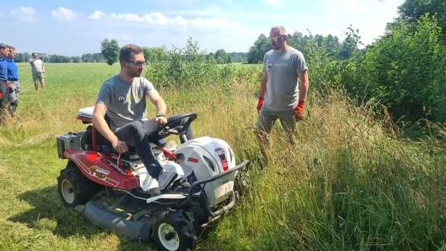 Karczownica OREC RM830 traktorek do wysokich traw zarośli szer. 82 cm