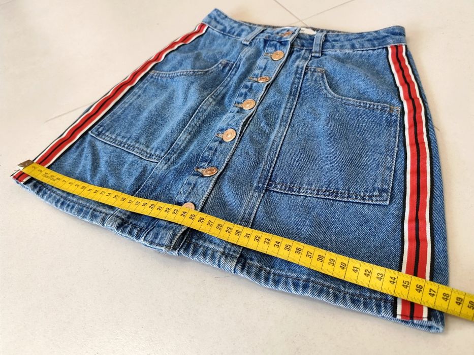 Saia de ganga casual - Stradivarius (Tam. XS)