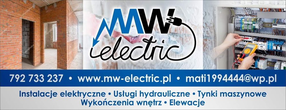 Hydraulika Elektryk Tynki Maszynowe Regips Gładzie wykończenia wnętrz