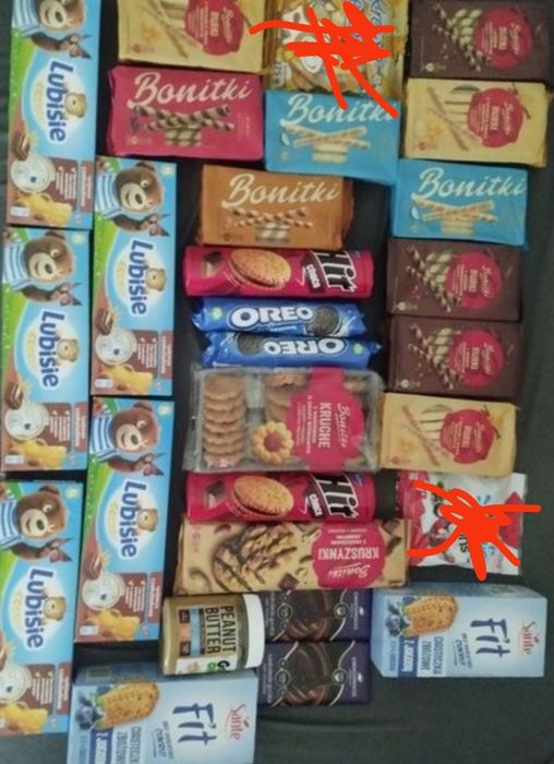 Słodycze lubisie, oreo, hit