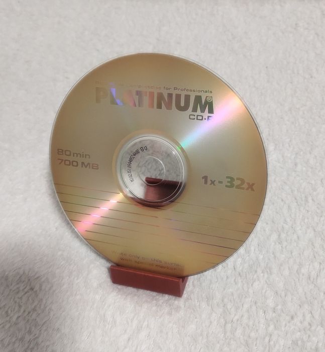 Диск CD R Platinum с коробкой