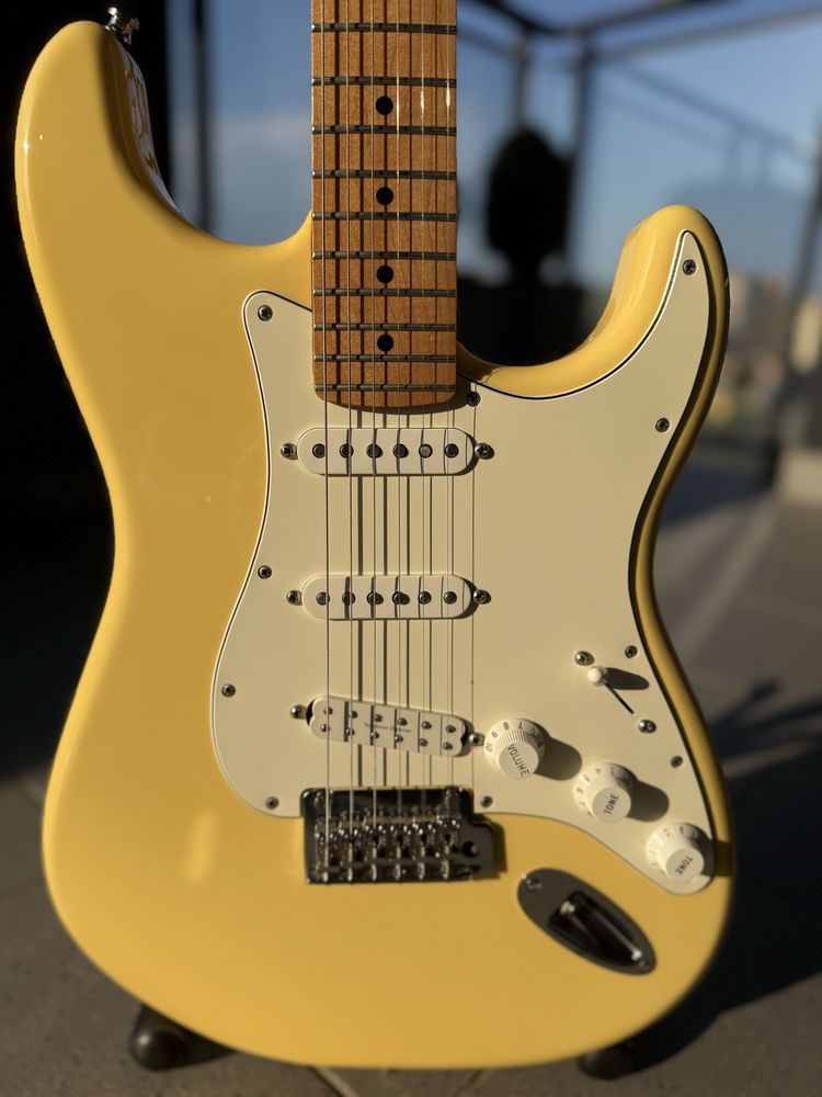 Fender Strarocaster Player Buttercream mocno doinwestowana