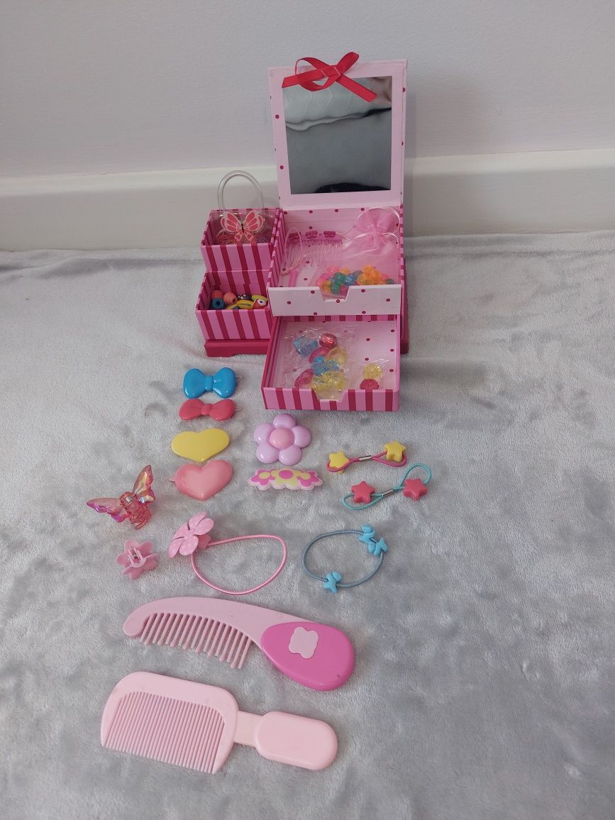 Kit cabeleireiro para bonecas