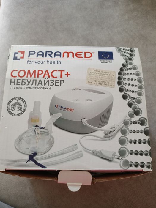 інгалятор (небулайзер) Paramed Compact Plus