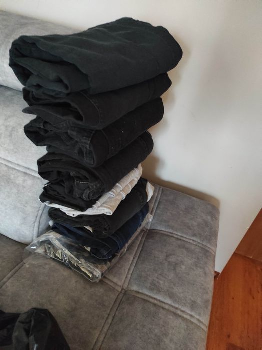 Spodnie ciążowe S/M/L 8 szt + 2 gratis.