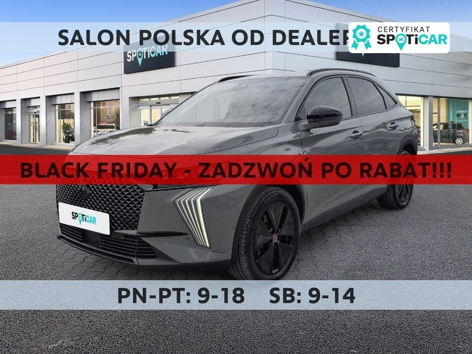 DS Automobiles DS 7 Crossback 1.6 E-Tense 4x4 Performance Line + aut SalonPL FVat Od Ręki Bogaty