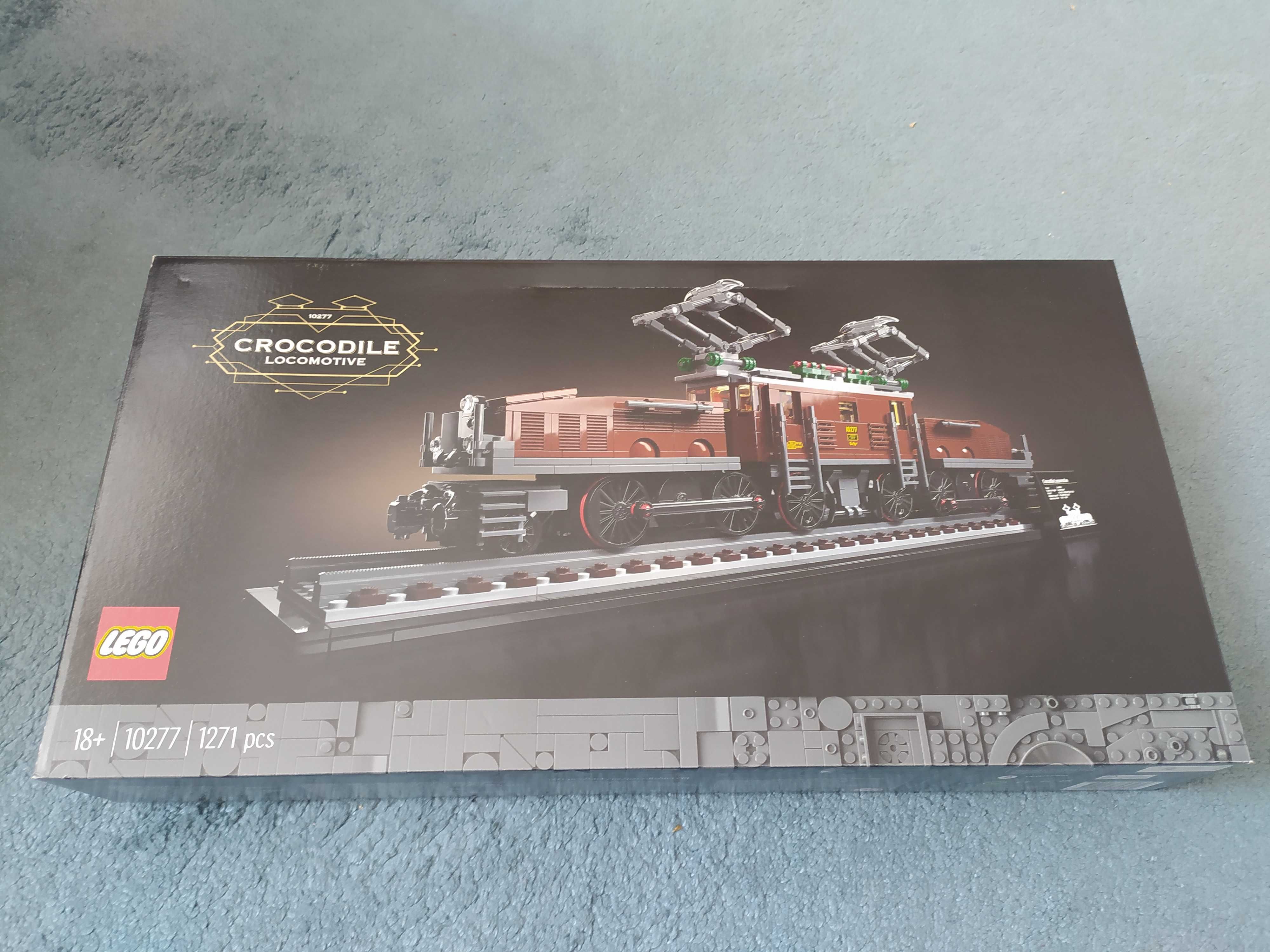 LEGO 10277 Creator Expert - Lokomotywa Crocodile