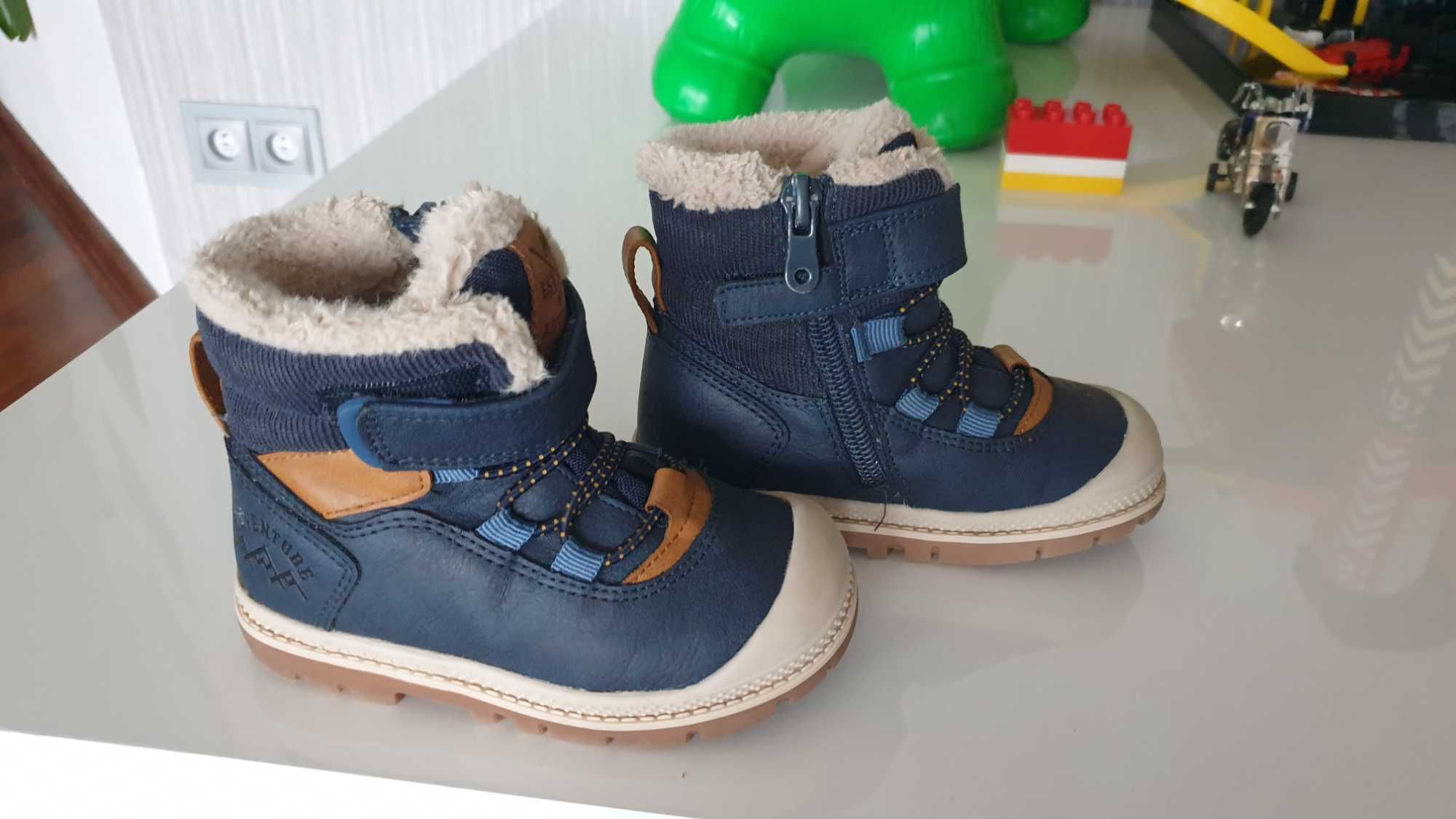 Buty zimowe dziecięce trzewiki chłopięce rozmiar 23 Cool Club Smyk