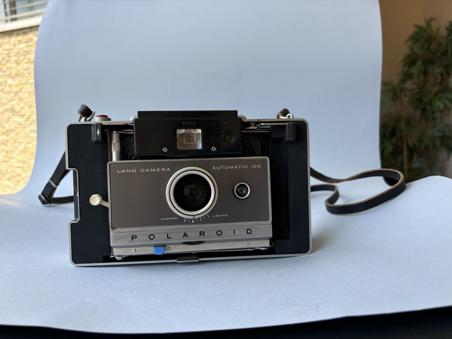 Polaroid Land Camera Automatic 100 + Flash + Temporizador - Vintage