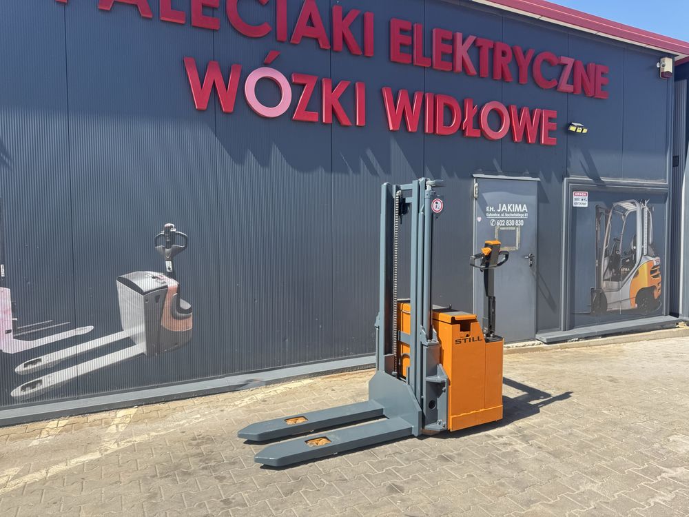 Paleciak elektryczny Still 1250 kg 280 cm wózek sztaplarka widłowy