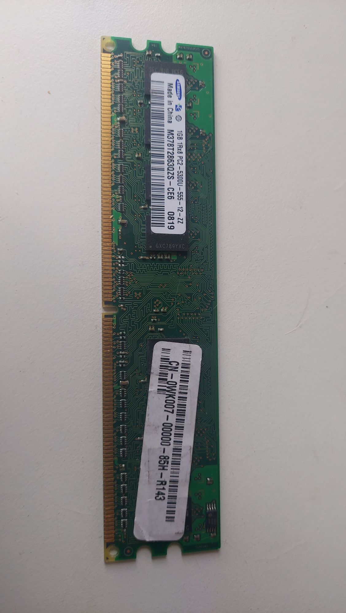 Ram DDR2 samsung 1gb