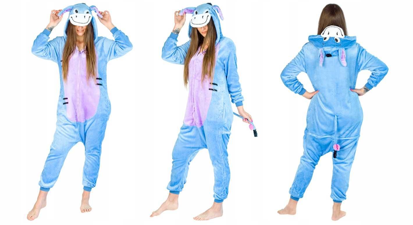 Kostium KIGURUMI Dres JEDNOCZĘŚCIOWA  Piżama  STRÓJ  Przebranie SM