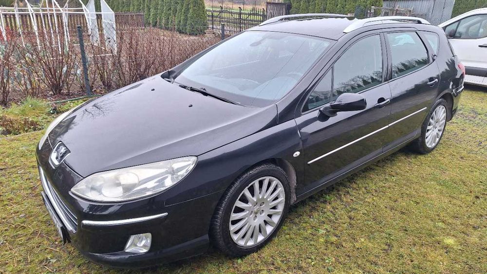 Pegueot 407sw 2.0hdi 1 właściciel, WEBASTO, JBL