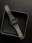 Srebrny zegarek Casio a168