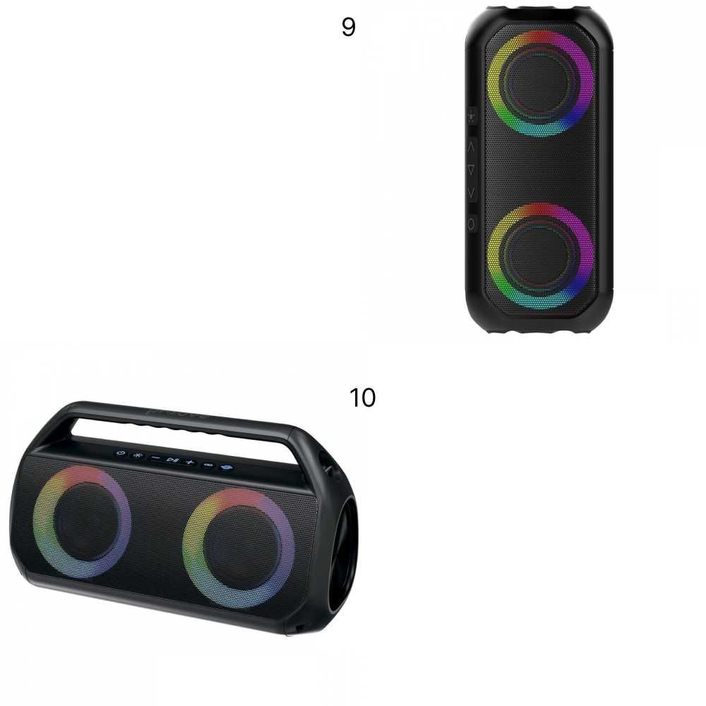 Колонка bluetooth з підсвіткою LED Блютуз колонка Proove