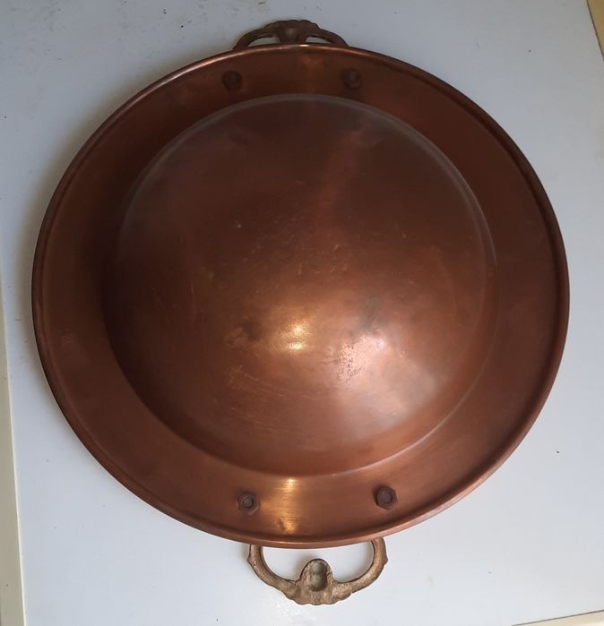 Braseira em cobre como nova