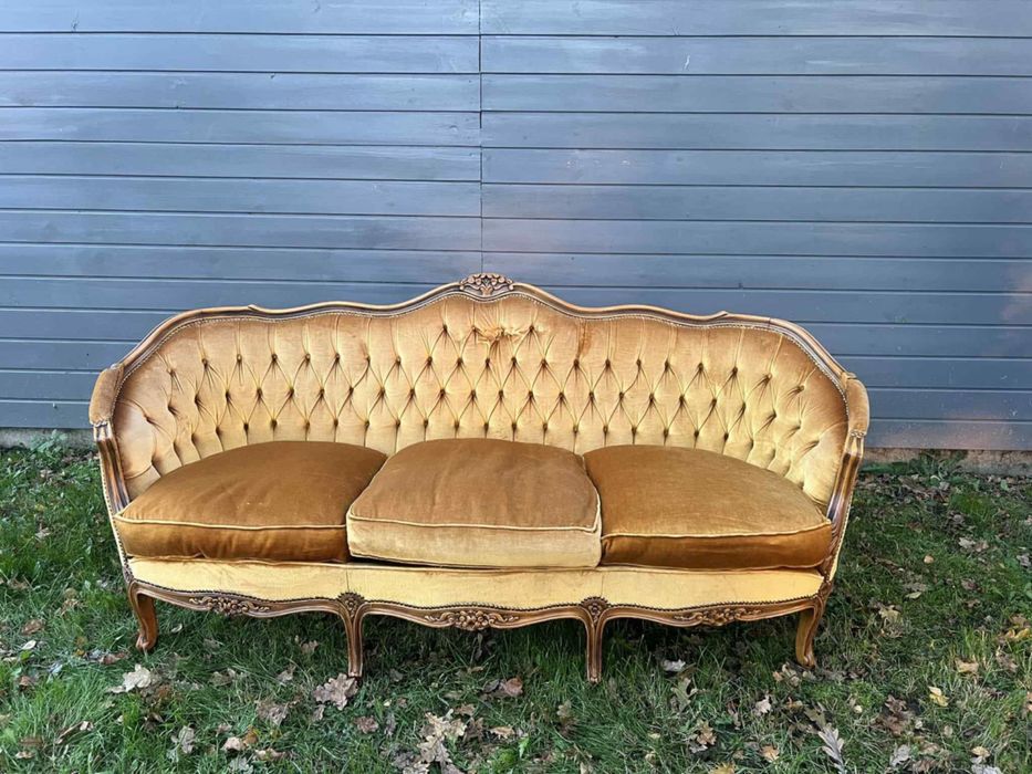 Sofa Ludwik. Sofa rokoko.