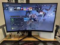 Monitor curvo MSI 180hz/1ms/31.5 polegadas