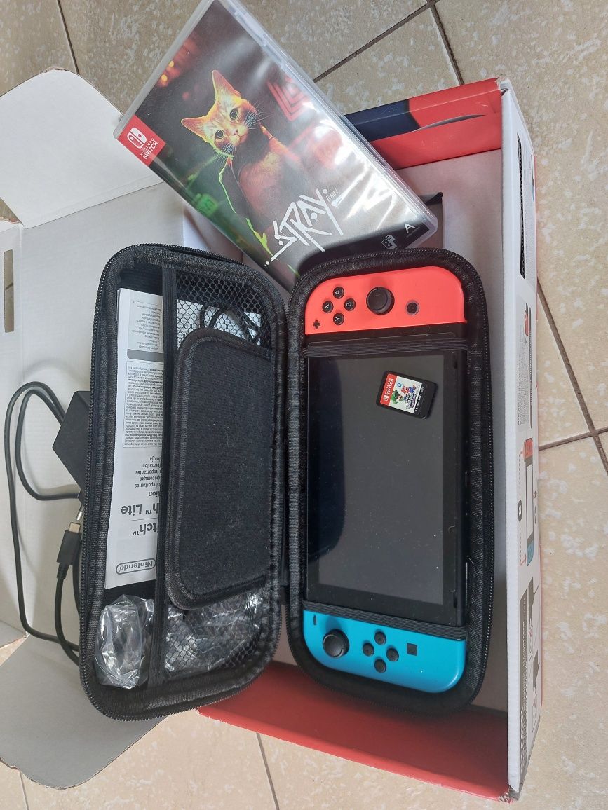 Nintendo Switch plus gry