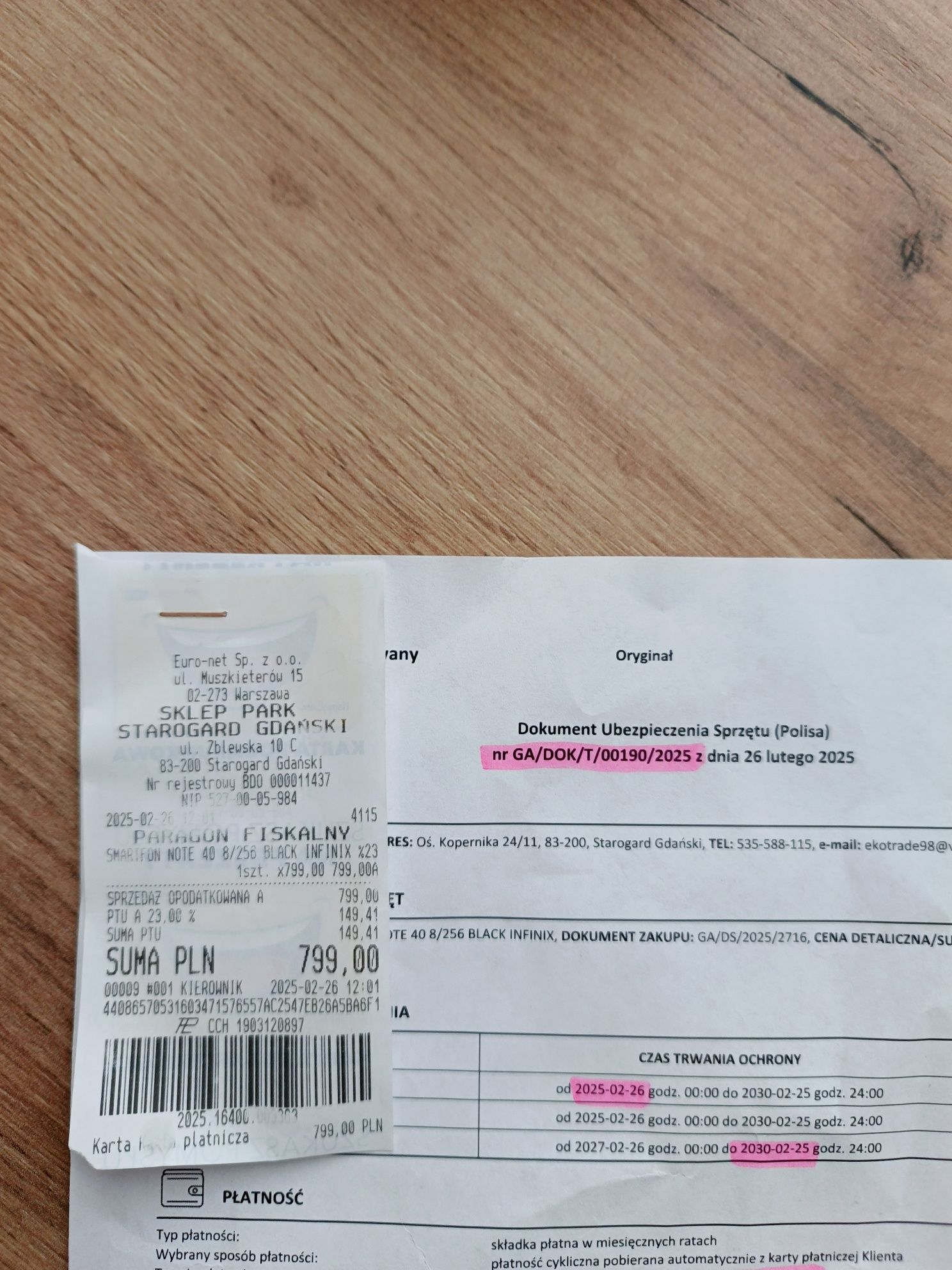 Infinix Note 40 8/256 Zamienię Polecam