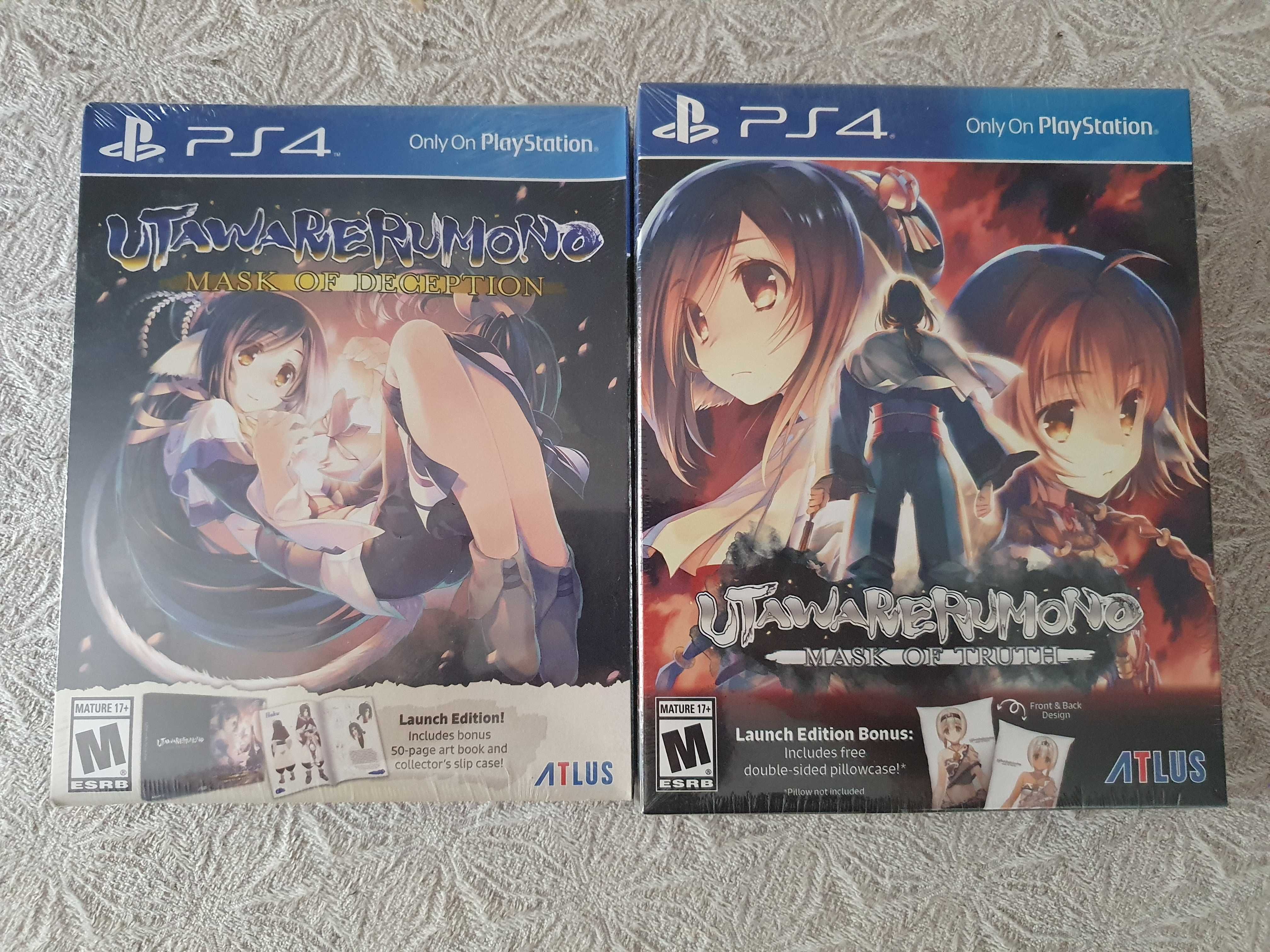 Utawarerumono Mask of Deception & Mask of Truth Launch Edition PS4