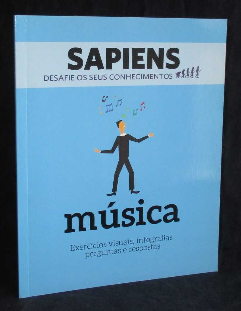 Livro Música Exercícios visuais infografias perguntas e respostas