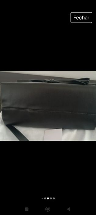 Bolsa de ombro preta Moschino
