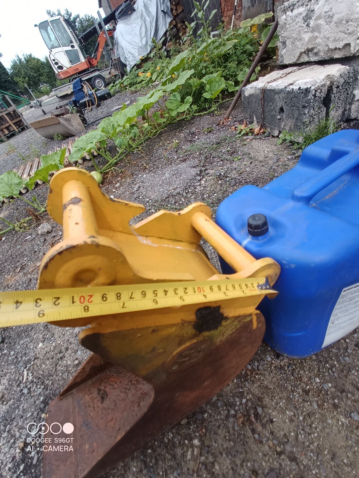Łyżka  skarpowka110cm+ wąska 20cm minikoparka