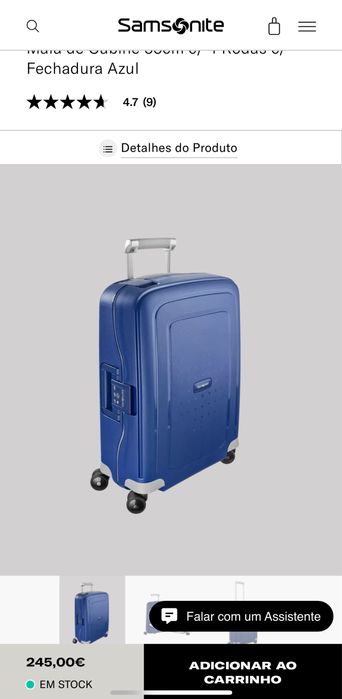 Mala de Viagem Samsonite