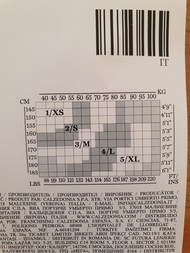 Pończochy samonośne Calzedonia s/m czarne w kropki 30 den