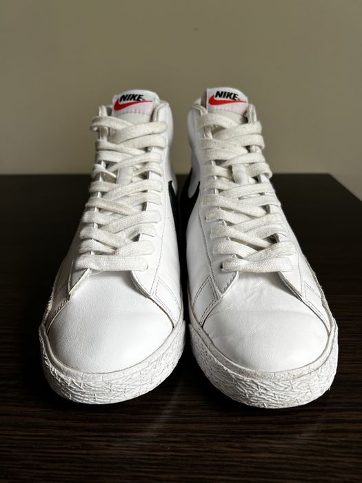 Кеди Nike Blazer Mid GS 'White Black' CZ7531-100 Розмір 38.5 на 24 см