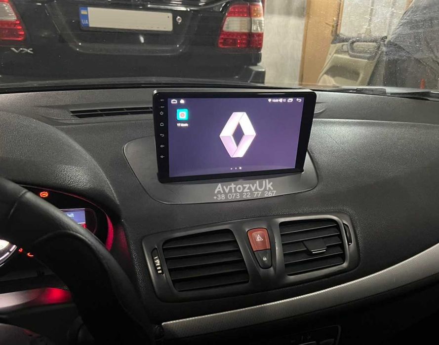 Android RENAULT Megane 3 Fluence Рено Меган 3 Флюенс CarPlay Магнитола