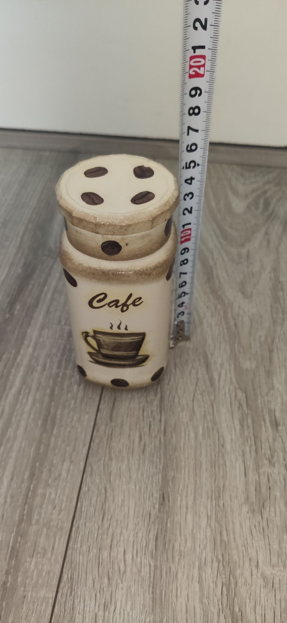Słoik decoupage kawa Café